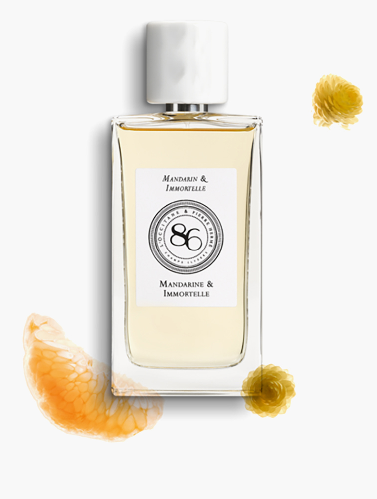 MyRunway | Shop L'Occitane 86 Champs Mandarin & Immortelle EDP